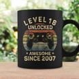 Level 18 Unlocked 18Th Birthday 18 Year Old Gamer Bday Coffee Mug Gifts ideas