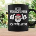 Lieber Weihnachtsmann Ich War Artig Christmas Tassen Geschenkideen