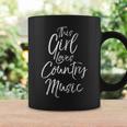 Linda Cita Country Para Es Que Esta Chica Ama La Música Country Sin Mangas Taza de café Ideas de regalos