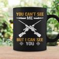 Long Range Shooting Marksman Precision Rifle Shooter Taza de café Ideas de regalos