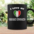 I Love My Italian Husband Taza de café Ideas de regalos