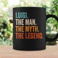 Luigi The Man The Myth The Legend First Name Luigi Coffee Mug Gifts ideas