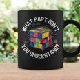 Magic Cube Solution Nerd Genie Cadeau Drôles Hommes S Tasse Idées cadeaux