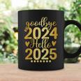 Matching Family Celebration New Year's Eve Goodbye 2024 Hello 2025 Tassen Geschenkideen