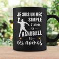 Mec Simple J'aime Le Handball Apéro Handballeur Humour Noël Tasse Idées cadeaux