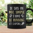 Mec Simple Running Apéro Homme Humour Course À Pied Cadeau Tasse Idées cadeaux