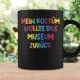 Mein Kostüm Wollte Das Museum Back Carnival & Fancy Dress Tassen Geschenkideen