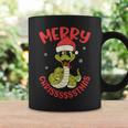 Merry Chrisssstmas Snake Cute Snake Christmas Tassen Geschenkideen