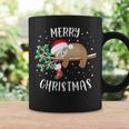 Merry Christmas Sloth Christmas Party Outfit Christmas Tassen Geschenkideen