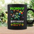 Mom Of The Birthday Boy Party Video Gamer Pixel Number Coffee Mug Gifts ideas