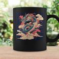 Motif Dragon Japonais Pour Un Style Emblématique Tasse Idées cadeaux