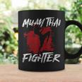 Muay Thai Fighter Boxeo Artes Marciales Hobby Taza de café Ideas de regalos
