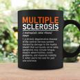 Multiple Sclerosis Awareness Ms Definition Warrior Support Taza de café Ideas de regalos