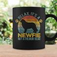 Newfoundland Dog Newfie Owner Retro Vintage Graphic Print Coffee Mug Gifts ideas