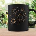 Night Star Moon Sun Sky Stars Esoteric Astrology Tassen Geschenkideen