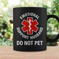 Do Not Pet Emotional Support Husband 2 Side Coffee Mug Gifts ideas