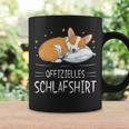 Official Sleep Corgi Dog Sleeping Chilling Dog Tassen Geschenkideen