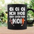 Oi Oi Oi I Hob Den Biggest Koi Fish Koi Tassen Geschenkideen