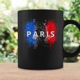 París Francia Bandera Recuerdos Recuerdos París Ciudad Del Amor Francia Taza de café Ideas de regalos