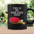 Ping Pong Hobby Table Tennis Slogan Tassen Geschenkideen