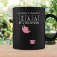 Pink Teapot And Cup TEA Chemistry Solution Graphic Print Coffee Mug Gifts ideas