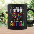 Please Be Patient I Have Autism Autistic Child Kids Toddler Graphic Print Coffee Mug Gifts ideas