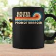 Project Manager Job Title Profession Birthday Worker Taza de café Ideas de regalos