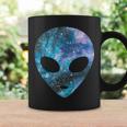 Psychedelic Alien Head Cosmic Galaxy Trippy Outer Space Tassen Geschenkideen