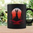 Rabbit Lover Polygon Animal Pixel Art Graphic Hare Graphic Print Coffee Mug Gifts ideas