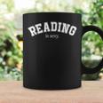 Reading Is Sexy Libros Ratón Biblioteca Lectura Leer Libros Taza de café Ideas de regalos