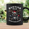 Reindeer Was Out Sold Out Raccoon Christmas Tassen Geschenkideen