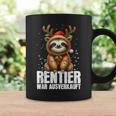 Reindeer War Sold Out Christmas Sloth Christmas Time Tassen Geschenkideen