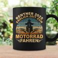 Rentner 2025 Motorrad Motorsport Motorradfahrer Rente Tassen Geschenkideen