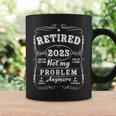 Retired 2025 Decoration Dad Retirement Coffee Mug Gifts ideas