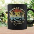 Retired 2025 Not My Problem Anymore Vintage Retirement 2025 Coffee Mug Gifts ideas
