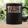 Retro Groovy Treat Dealer Dogs Owner Treats Pet Dog Lover Coffee Mug Gifts ideas
