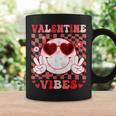 Retro Groovy Valentines Day Girl Valentine Vibes Coffee Mug Gifts ideas