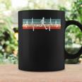 Retro Running Marathon Jogging Heartbeat Ecg Runner Motif Tassen Geschenkideen