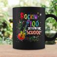 Rockin' 100 Days Of School Guitar Student Music Teacher Coffee Mug Gifts ideas