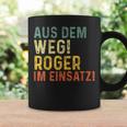 Roger Lustiger Spruch Nameorname Tassen Geschenkideen