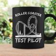 Roller Coaster Test Pilot Roller Coaster Tassen Geschenkideen