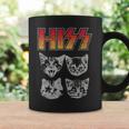 Hiss Cat Cats Kitten Rock Music Cat Lovers Hiss Tassen Geschenkideen