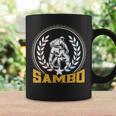 Sambo Cazas Artes Marciales Entrenador Formación Taza de café Ideas de regalos