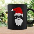 Santa Claus Christmas Hat Beard Sunglasses Christmas Tassen Geschenkideen