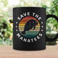 Save The Manatees Earth Day Manatee Sea Cows Water Pollution Graphic Print Coffee Mug Gifts ideas