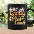 Scary Lunch Lady School Cafeteria Halloween Lunch Lady Graphic Print Coffee Mug Gifts ideas