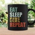 Scooter & Patinete Skater Regalo Eat Sleep Ride Repeat Taza de café Ideas de regalos