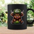 Scottish Cute Highland Cow Pickle Hat Just Dill With It Coffee Mug Gifts ideas