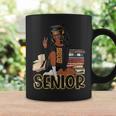 Senior 2025 Class Of 2025 Graduation Black Girl Afro Woman Coffee Mug Gifts ideas