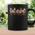 Sheep Santa Hat Lights Xmas Farm Animal Xmas Coffee Mug Gifts ideas